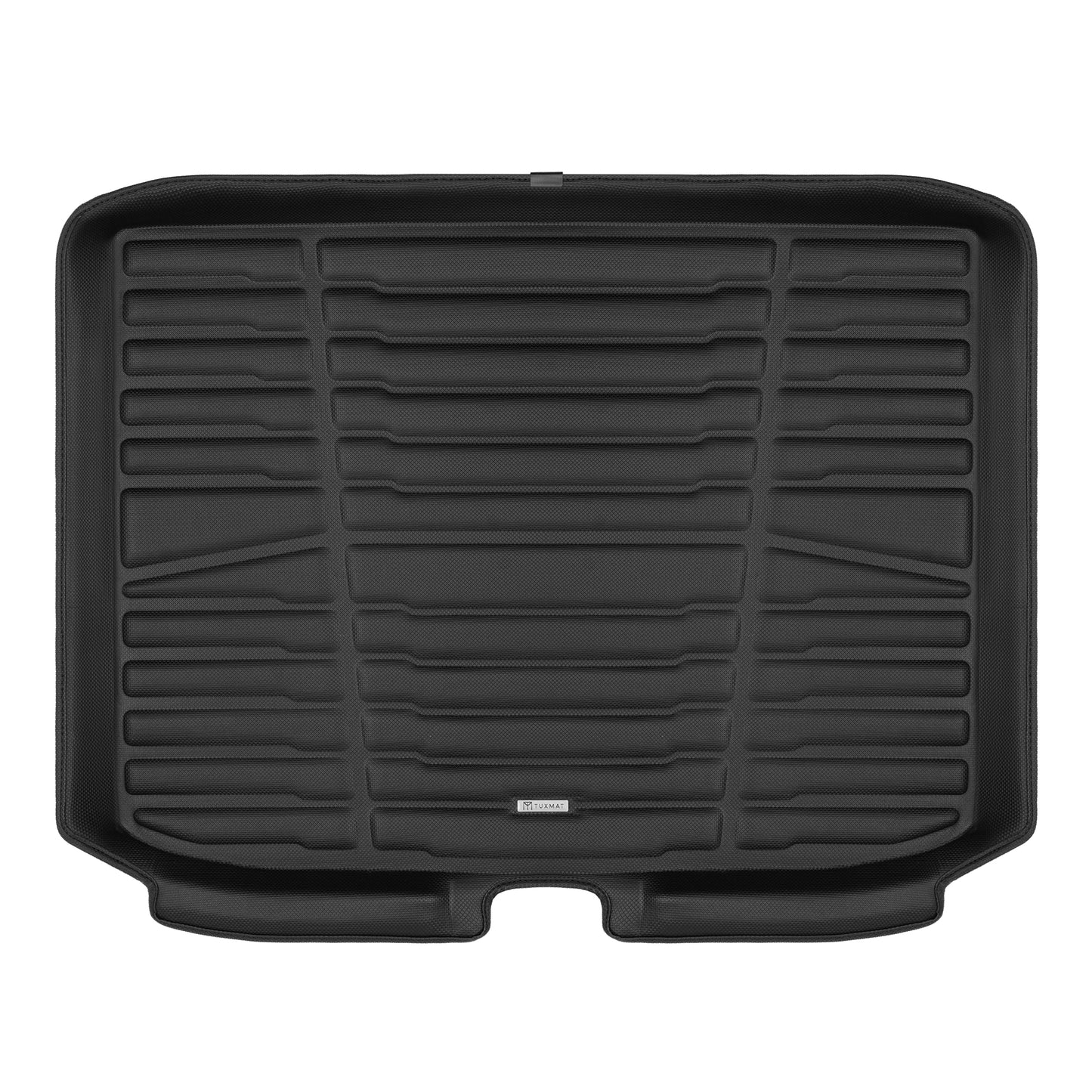 A set of black TuxMat trunk mats for Toyota Corolla models.