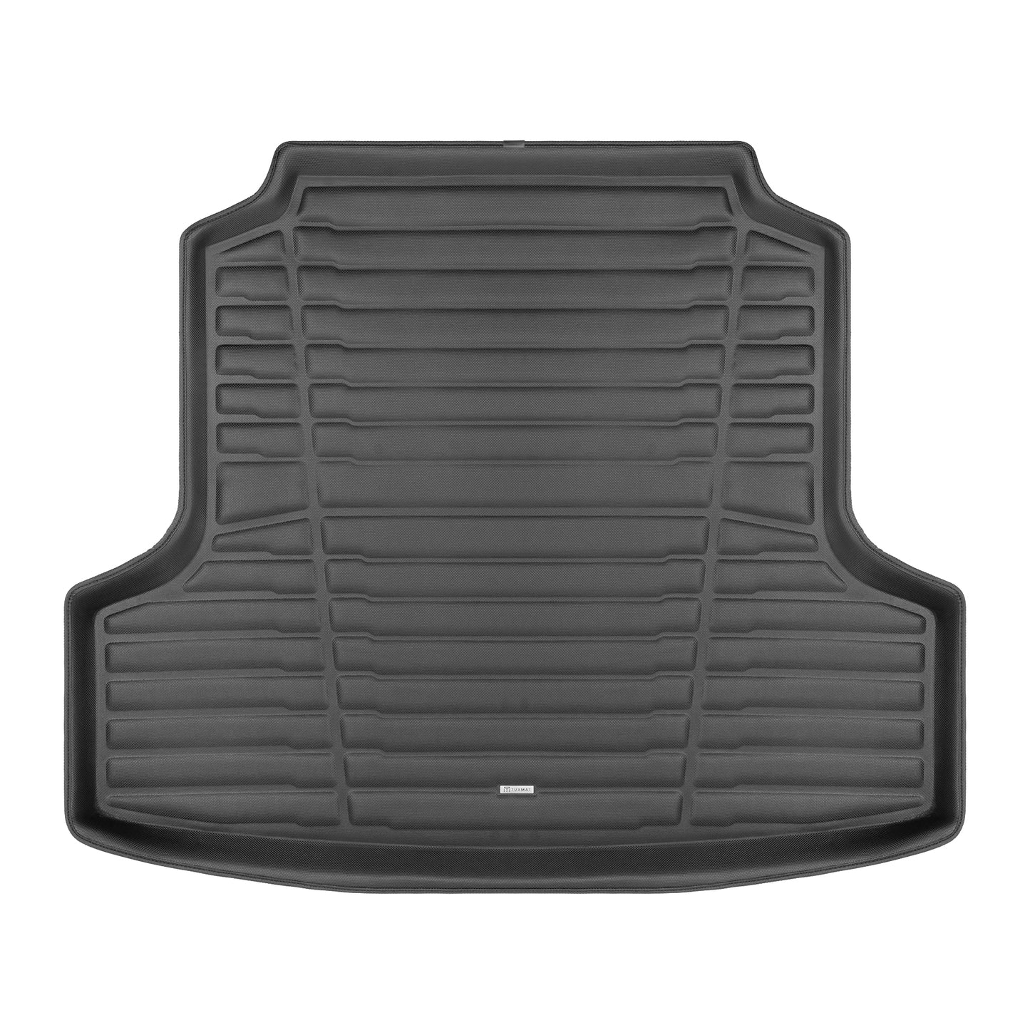 A set of black TuxMat trunk mats for Nissan Altima models.