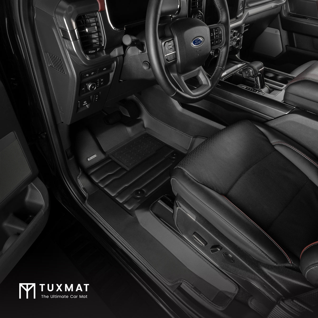 Ford F150 SuperCrew without Rear Seat Fold Out Storage