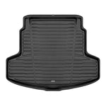 A set of black TuxMat trunk mats for Acura TLX models.