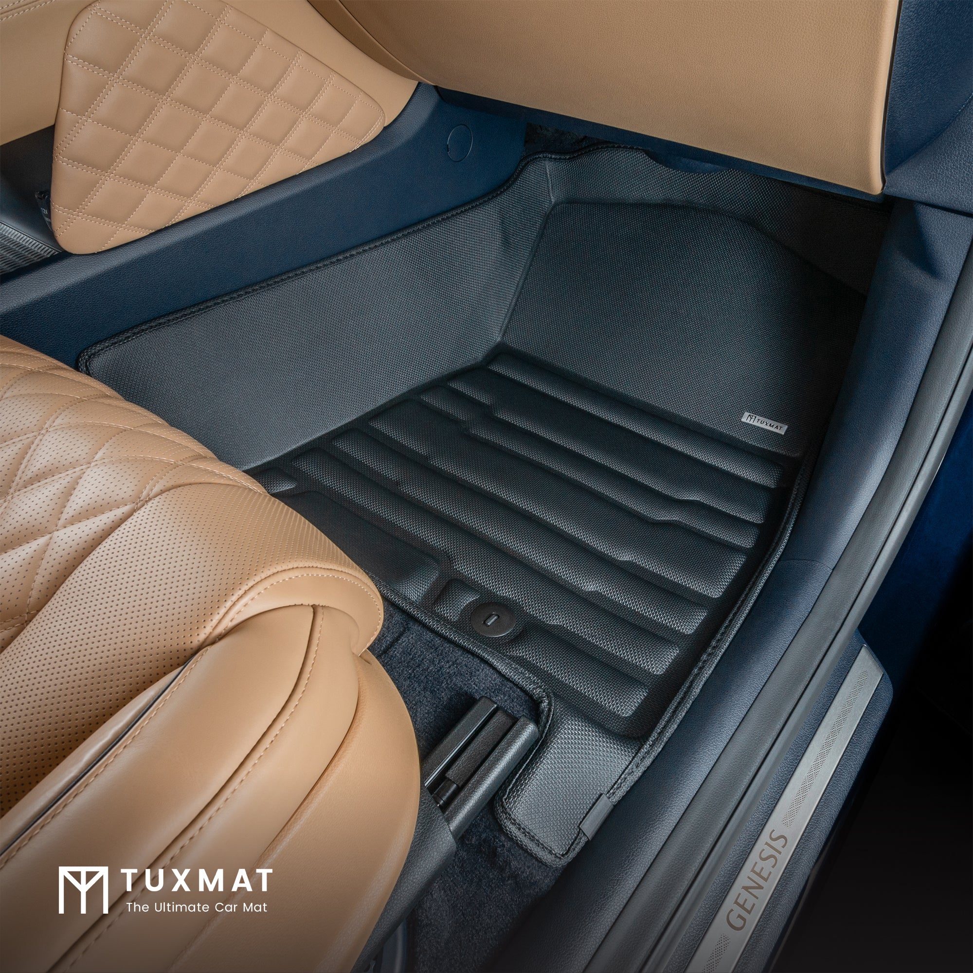 Genesis GV80 Custom Car Mats  Extreme Coverage  TuxMat