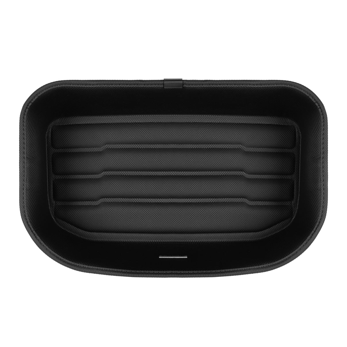 A set of black TuxMat trunk mats for Chevrolet Corvette models.