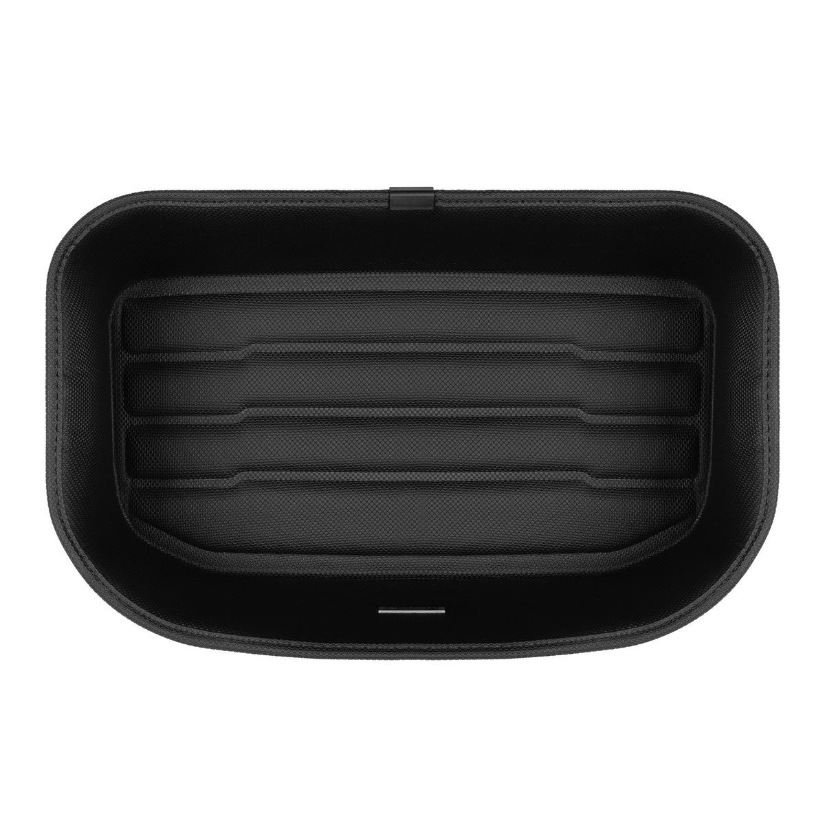 A set of black TuxMat trunk mats for Chevrolet Corvette models.