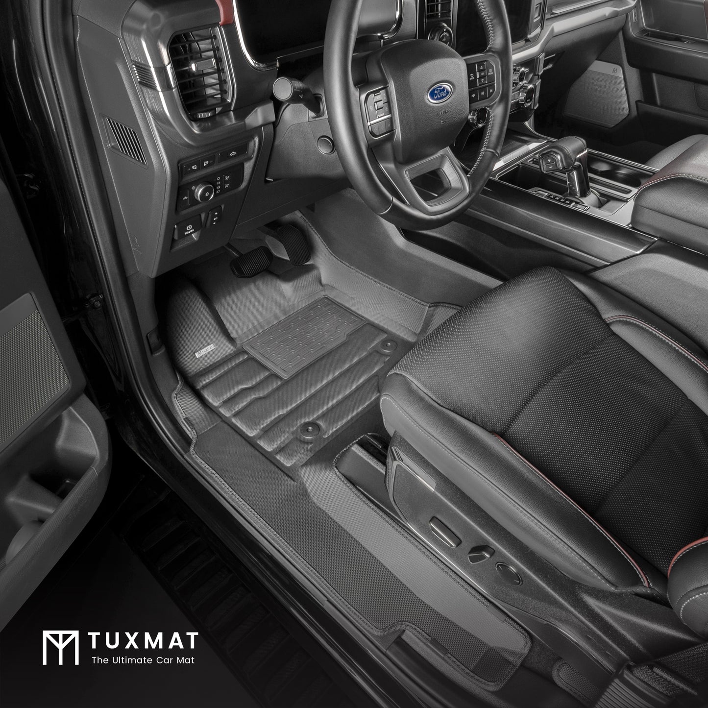 Ford F150 SuperCrew with Rear Seat Fold Out Storage