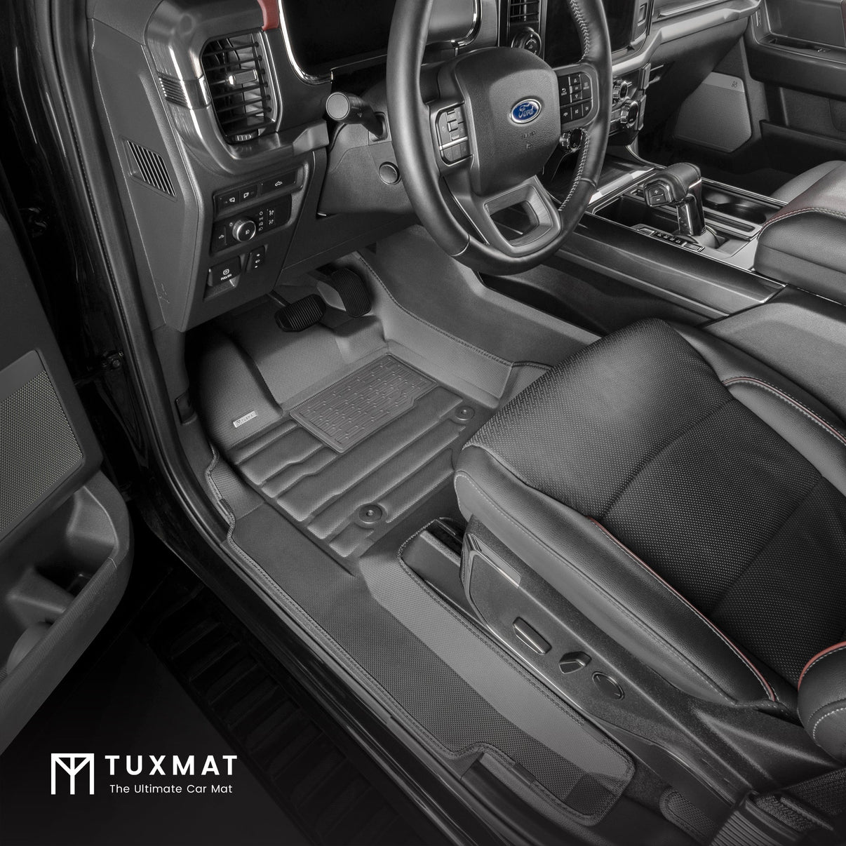 Ford F150 Lightning with Rear Seat Storage