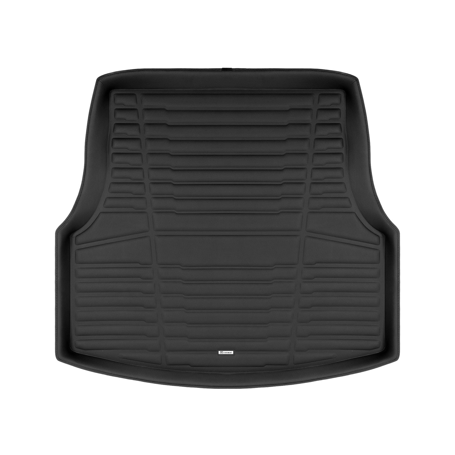 A set of black TuxMat trunk mats for Genesis G80 models.