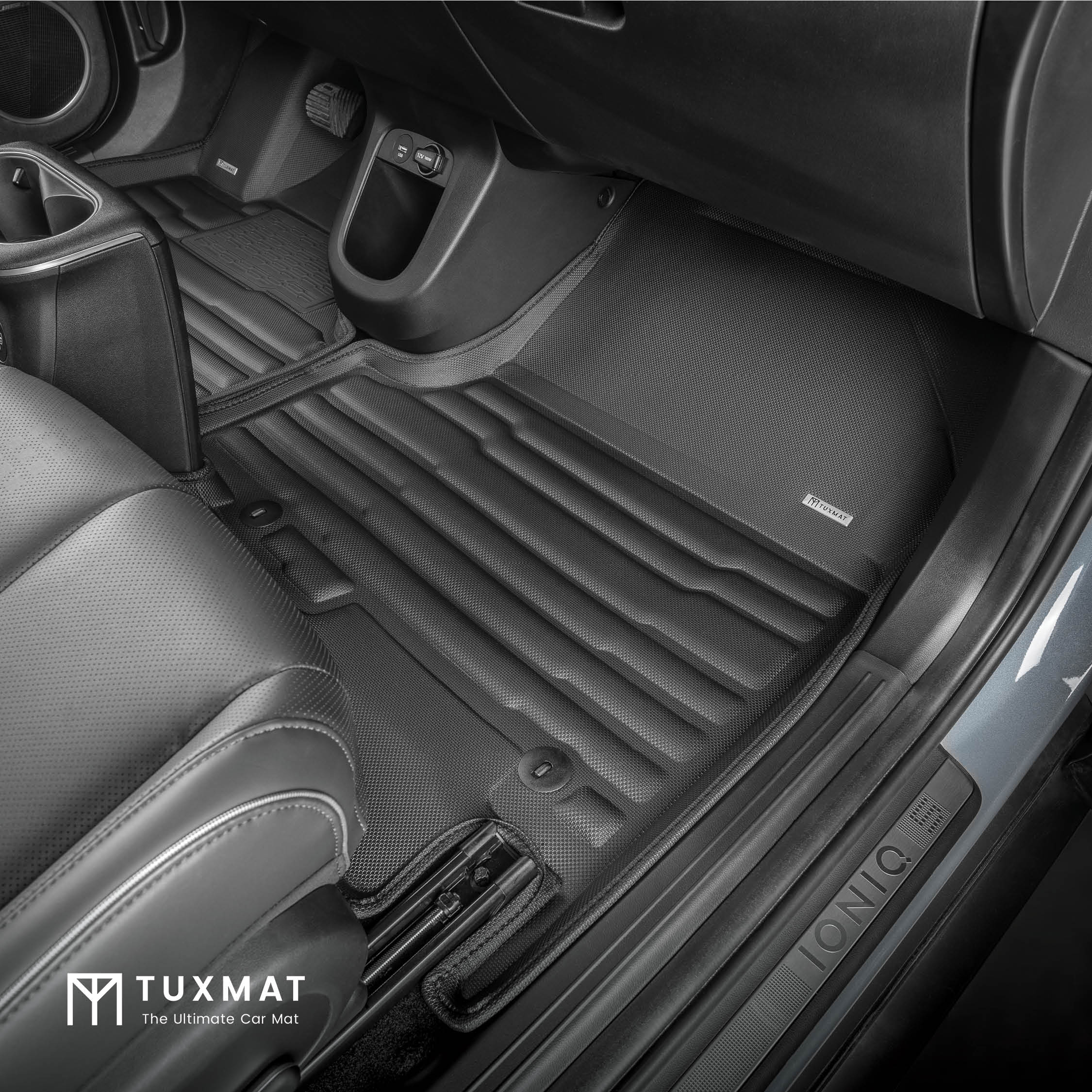 Hyundai Ioniq 5 Custom Car Mats Extreme Coverage TuxMat