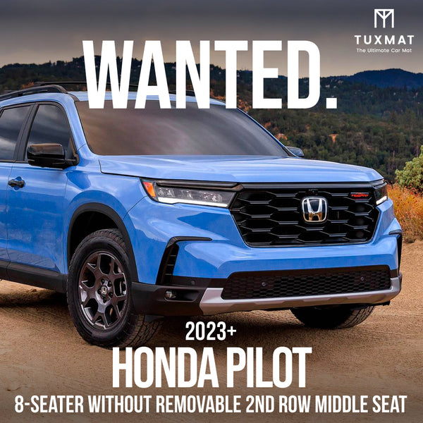 Honda Pilot 8-Seater without Removable 2nd Row Middle Seat