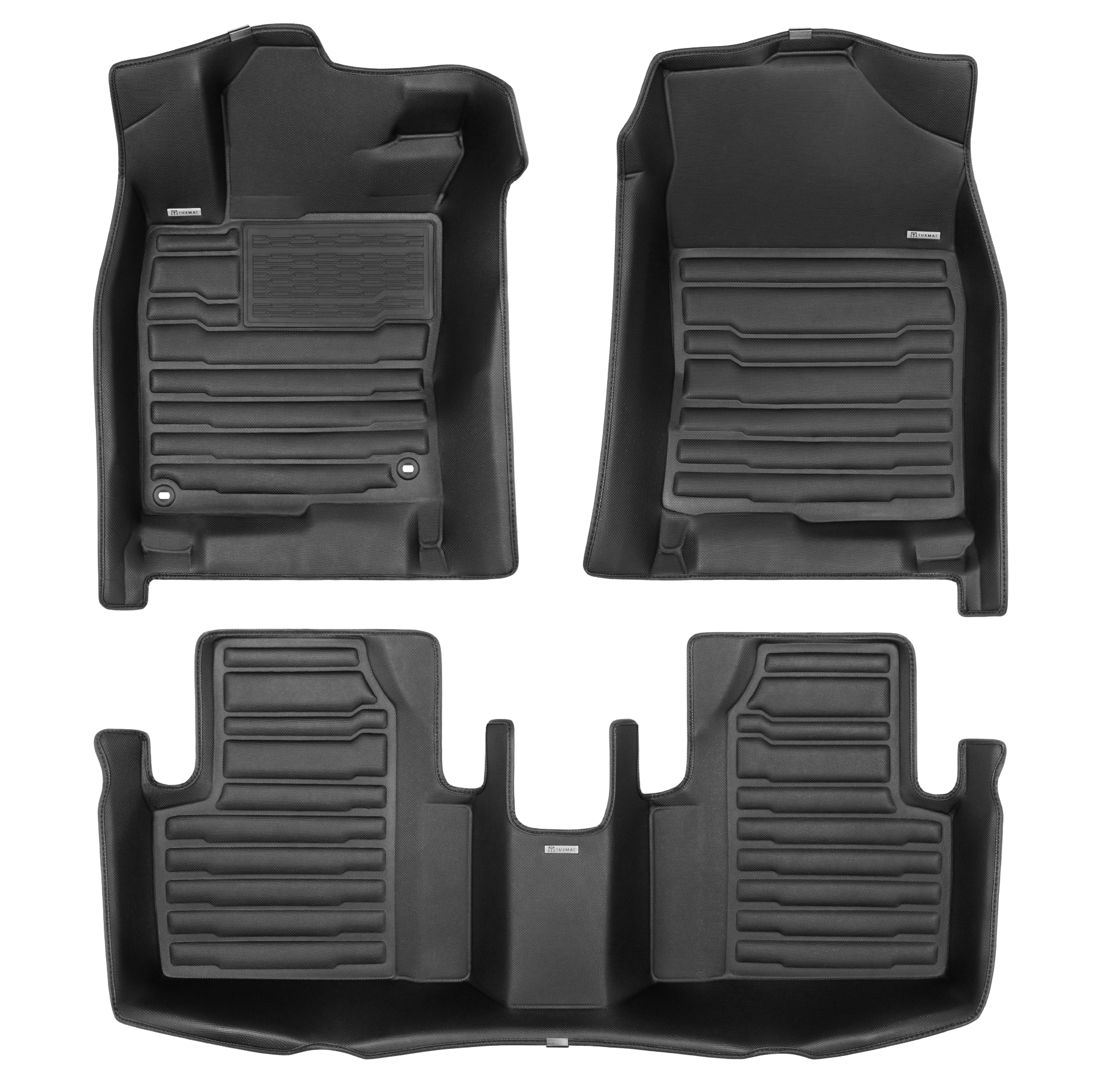 2011 Ford Fusion All-Weather Car Mats - Flexible Rubber Floor Mats
